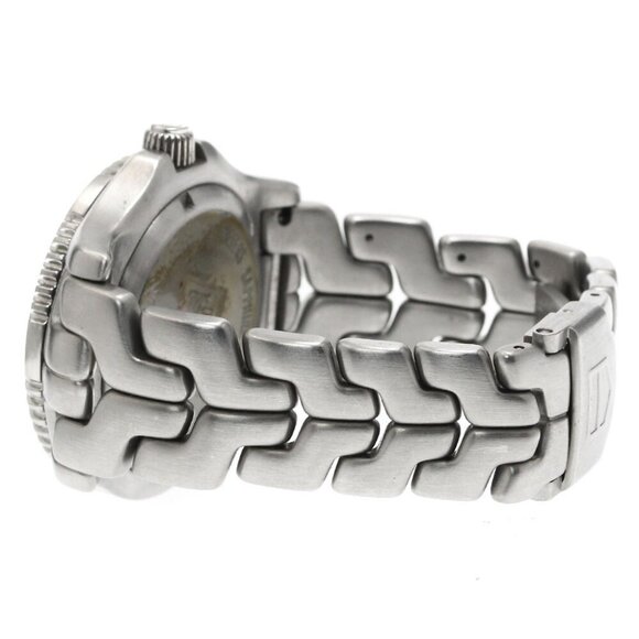 TAG HEUER Link WT1110-0 Date black Dial Quartz Men's Watch - Picture 3 of 11